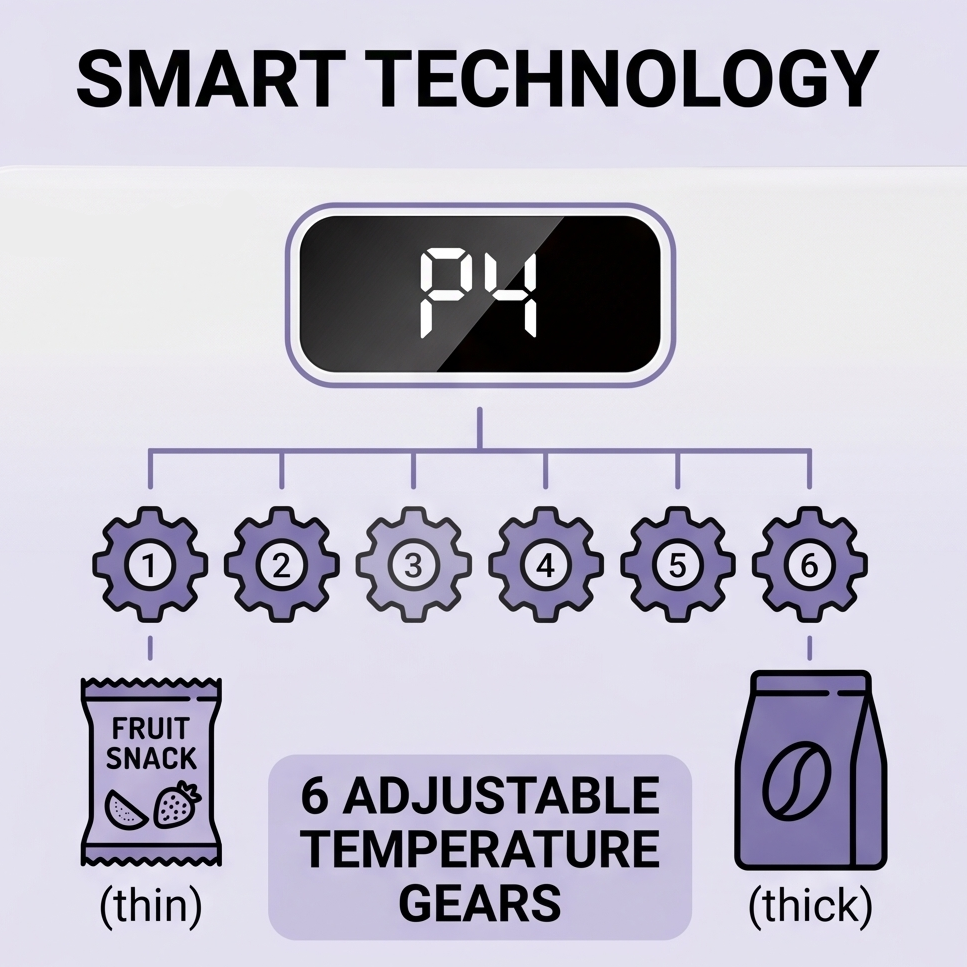 PantryBond™ - 2-in-1 Smart Heat Sealer