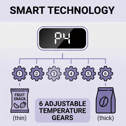 PantryBond™ - 2-in-1 Smart Heat Sealer